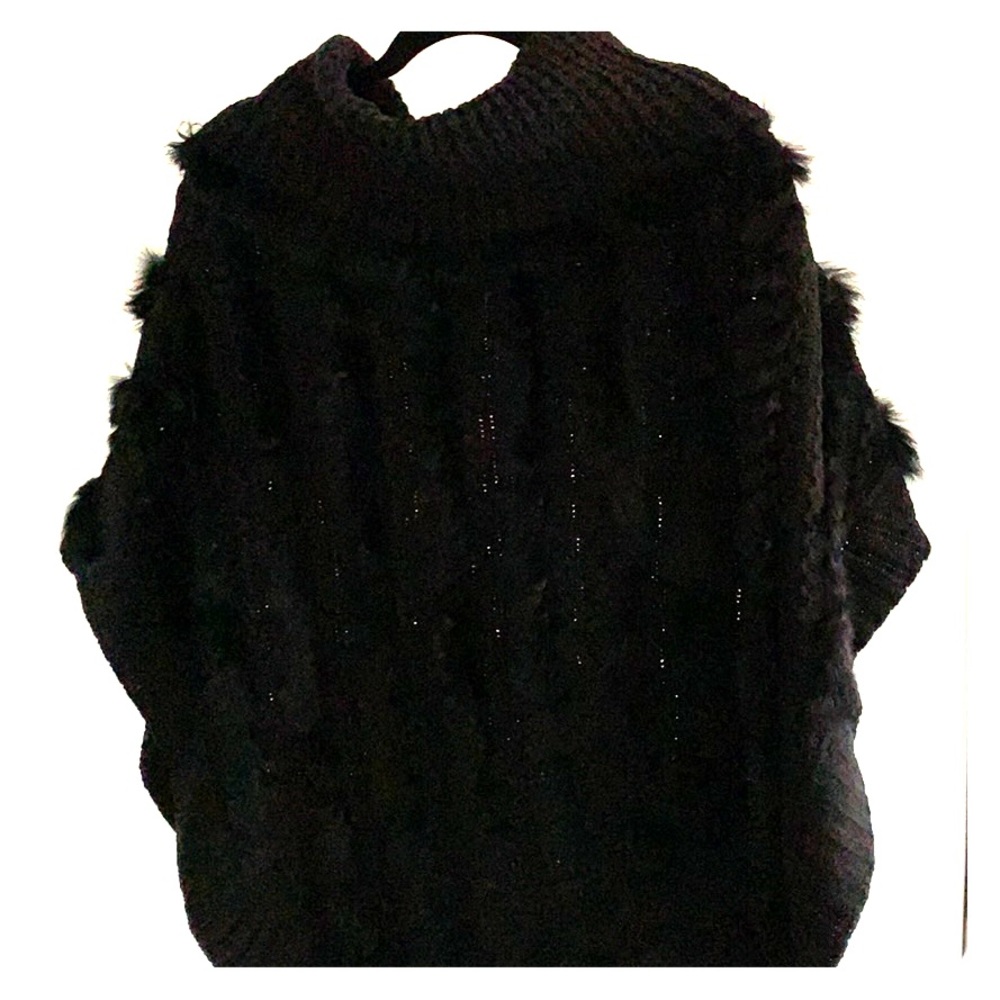 Fur Poncho - image 1
